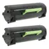 2x Toner 50f4u00 P/ Uso Lexmark 504u Ms610 Ms610de Ms610dn