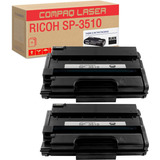 2x Toner Compativel Sp3500