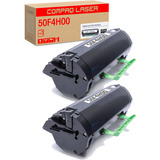 2x Toner Para Lexmark