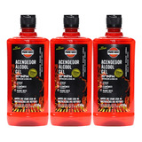 3 Acendedores Alcool Gel