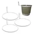 3 Anel De Parede P/ Vaso Raiz Autoirrigável N04 Jardim Horta