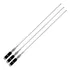 3 Antena Móvel Vhf Mola Na Base Inox 5 8 De Onda M 410c