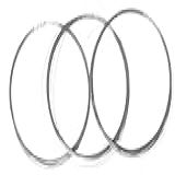 3 Arames De Aço Inox Polido Brilhante Mole AISI 304 0 40 Mm Com 10 Mt Cada