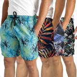 3 Bermudas Tactel Macio