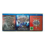 3 Blu rays Motorhead