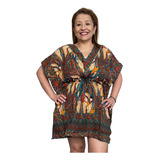 3 Blusas Bata Kaftan