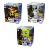3 Bonecos De Vinil