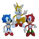 3 Bonecos Sonic Collection