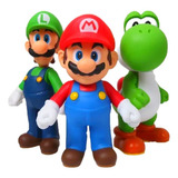 3 Bonecos Super Mario