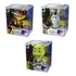 3 Bonecos Vinil Shrek Fandom Box Presente Decoração