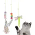 3 Brinquedo Gato Porta Suspenso Pendurar Na Porta Elástico C