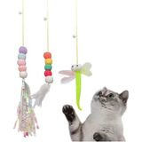 3 Brinquedo Gato Porta
