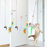3 Brinquedo Gato Porta