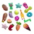 3 Brinquedos Mordedores Para Cães Poodle Microtoy Spitz Mini