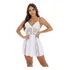 3 Camisola Sexy Sem Bojo Lingerie Renda Feminina Atacado