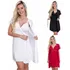 3 Camisolas Amamentação + 3 Robe Hobby Kit Maternidade - V35