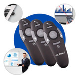 3 Caneta Laser Power Point Controle S Fio Apresentador Slide