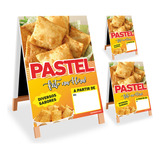 3 Cavaletes De Pasteis