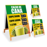 3 Cavaletes Para Divulgacao