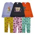 3 Conjunto Infantil Inverno Feminino Roupa Frio Meia Estação