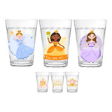 3 Copos Vidro Personalizados