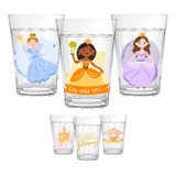 3 Copos Vidro Personalizados