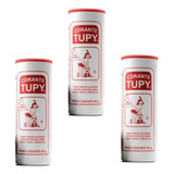 3 Corante Tupy  Tinta Tintura Tingir Roupa Vermelho