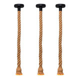 3 Cordas Pendente Sisal