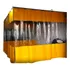 3 Cortinas C trilho Rodízio Frete Incluso Medida Descrição
