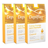 3 Cxs Folhas Depilatorias