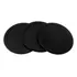 3 Discos Pretos De 6 4mm X 4mm Air Game   Air Hockey