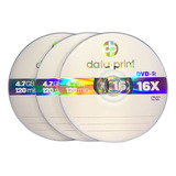 3 Dvd-r Mídia Virgem Para Gravar Vídeos E Dados 4.7gb