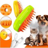 3 Em 1 Escova A Vapor Para Gato Autolimpante Escova Massagem