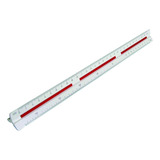 3 Escalímetros Triangular Prof  Trident 7830 Modelo 2  3 E 4