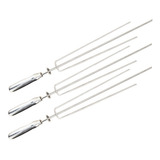 3 Espetos Tridente Inox