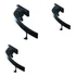 3 Fecho Maxim-ar Frontal 1018/2 Aluminio Preto L-20 25 30 