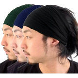 3 Headband Masculino Bandana