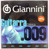 3 Jogos De Corda Giannini 09 Para Guitarra