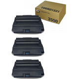 3 Kit Toner Compatível P/ Uso Em Xerox 3550 Wc3550 106r01531