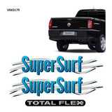 3 Kits Adesivo Surf