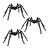 3 Kits De Aracnídeo Para Decoração De Aranha Feito De Arame,