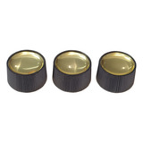 3 Knobs Pretos Radio