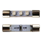 3 Lampadas Fusivel Led