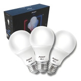 3 Lâmpadas Inteligentes Led Smart Wifi Compatível Com Alexa E Google Assitente Linha Neo 10w Luz Branca E Amarela  2700k 6500k  Bivolt Avant