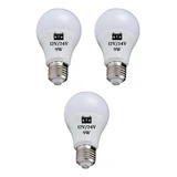 3 Lampadas Led Bulbo