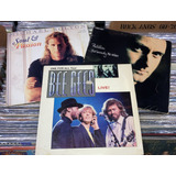 3 Laser Disc Phil Collins, Bee Gees, Michael Bolton