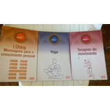 3 Livros Coleção Caras Zen: I Ching+yoga+terapias Movimento