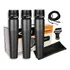 3 Microfone Instrumento Ksr Km57 Cabo Cachimbo Bag Sm57