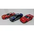 3 Miniaturas Burago Esc 1:43- Corvette- Porsche- Mercedes 