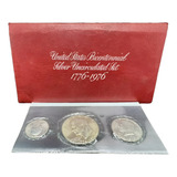 3 Moedas Prata Estados